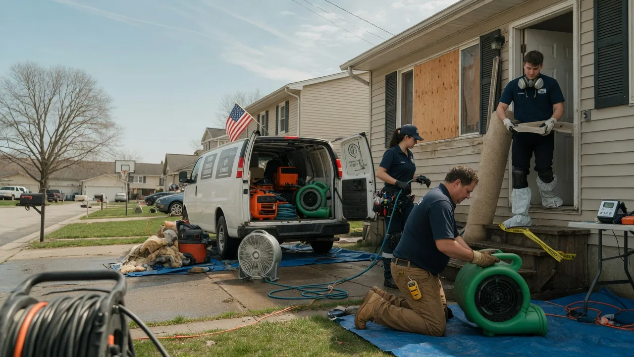 Water Damage Restoration in Iota, LA near me